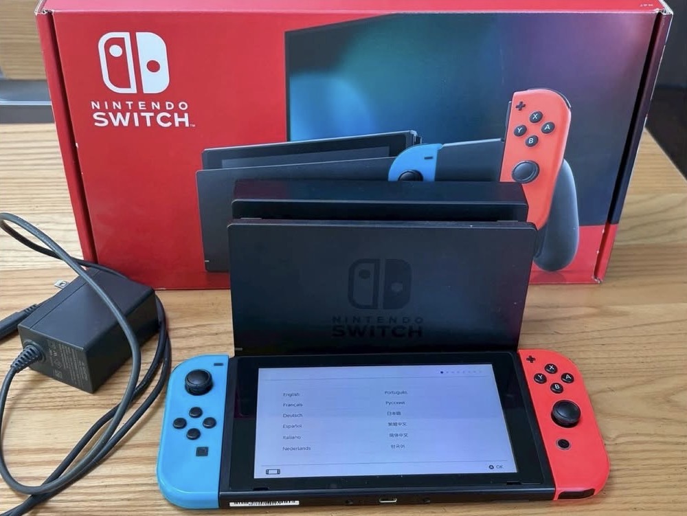 美品 Nintendo Switch 本体 美品Nintendo Switch グレー 本体 - メルカリ